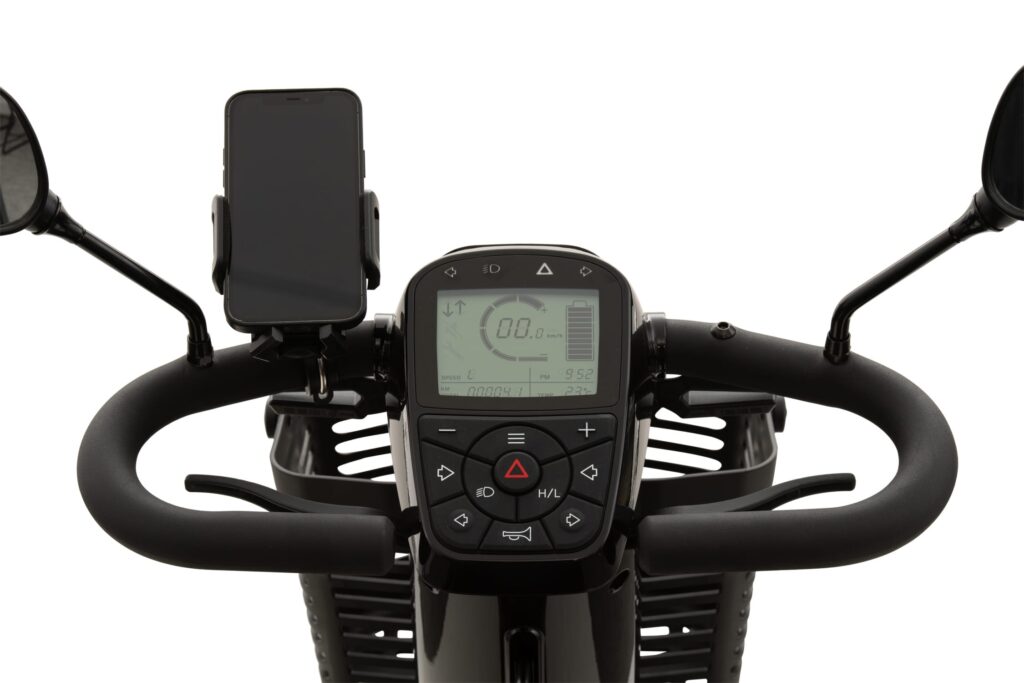 Displayen på Presto el-scooter